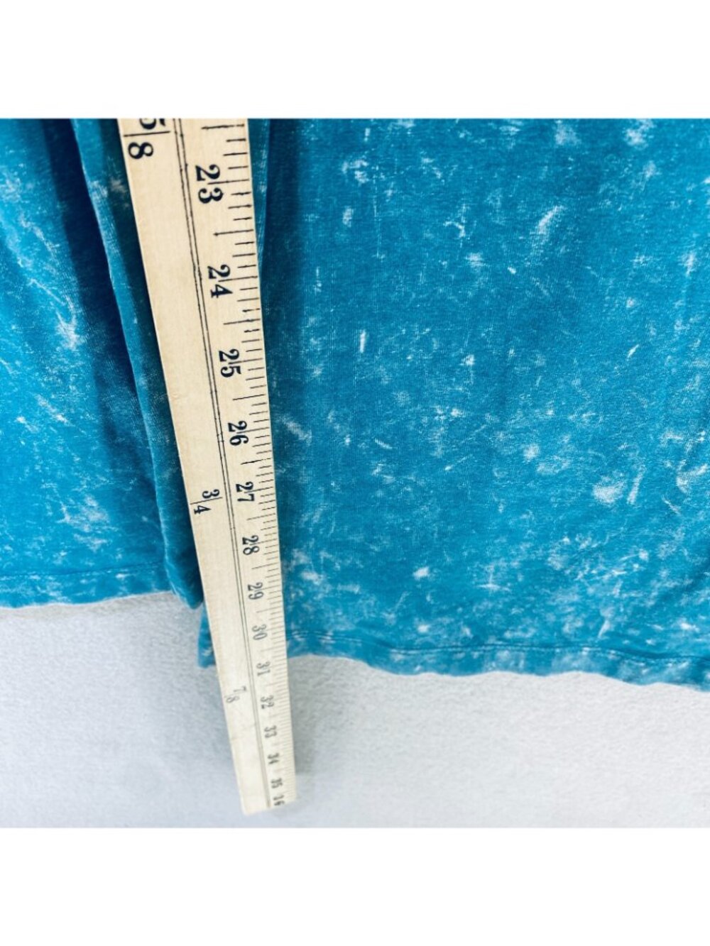 PINK Victoria Secret Sweatpants Womens M Blue Cotton Blend Tie Dye Ultra Flare - Picture 10 of 11